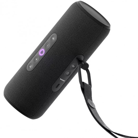 Умная колонка Яндекс Станция с Алисой Стрит Черная