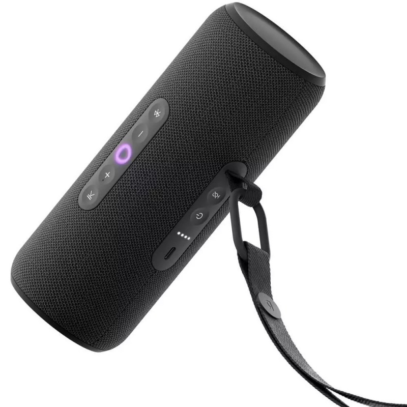 Умная колонка Яндекс Станция с Алисой Стрит Черная