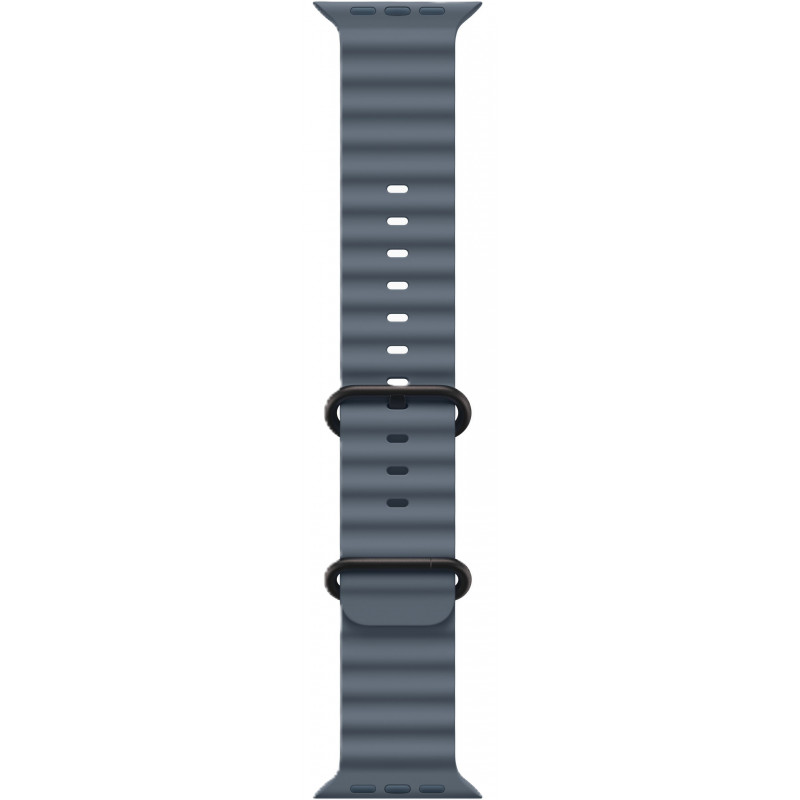 Apple Watch Ultra 3 49mm Ocean Band Anchor Blue / Natural Titanium Case