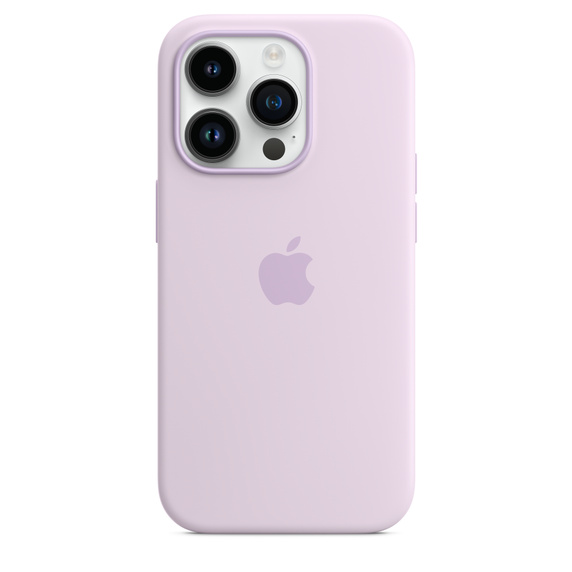 Чехол MagSafe iPhone 14 Pro Silicone Cover - Lilac